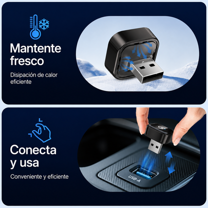 Adaptador CarPlay y Android Auto Inalámbrico Mini