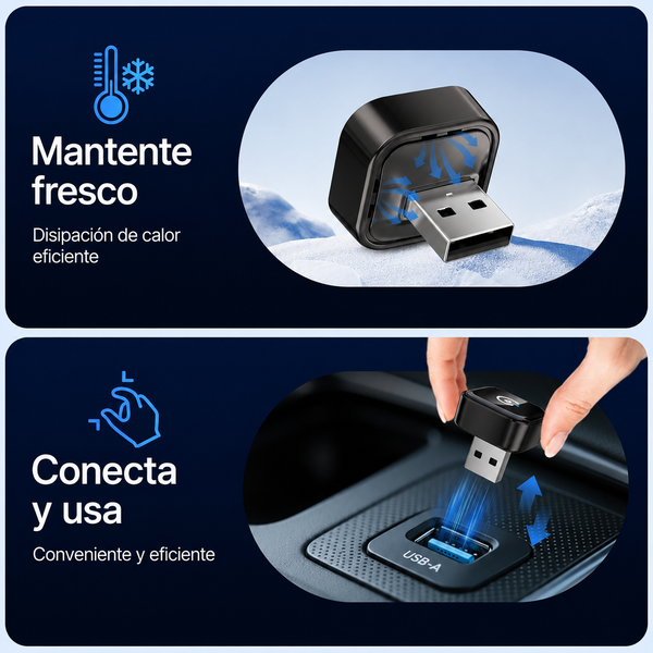 Adaptador Inalámbrico para CarPlay