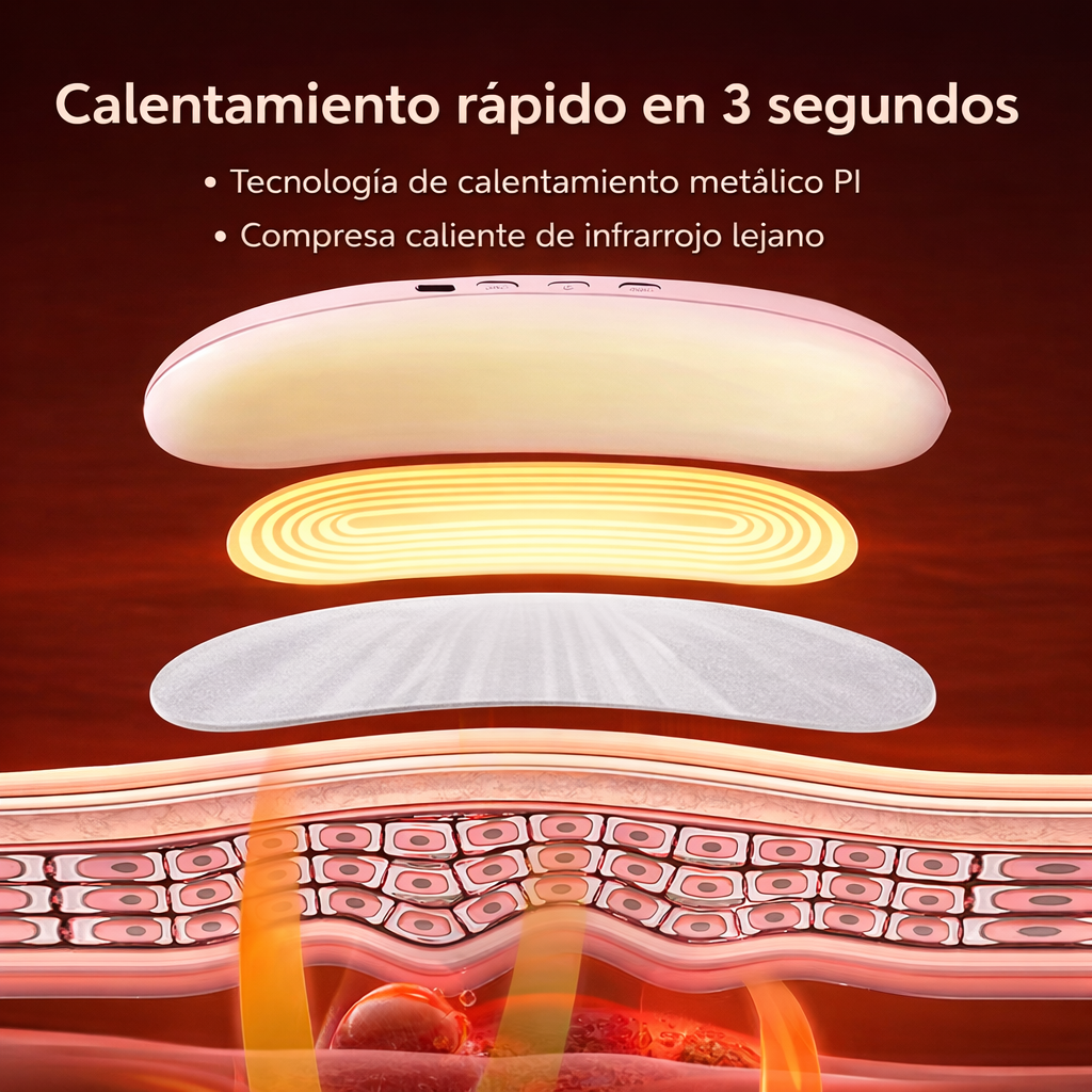 Cinturón Térmico con Vibración