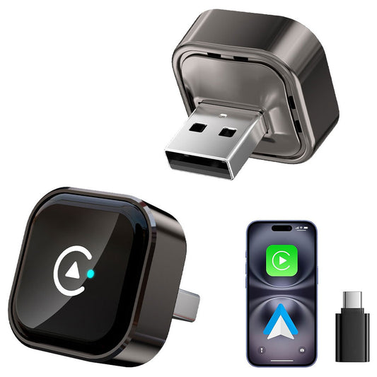 Adaptador CarPlay y Android Auto Inalámbrico Mini